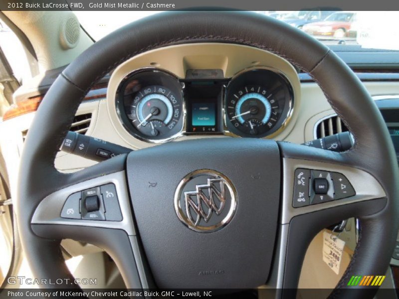 Gold Mist Metallic / Cashmere 2012 Buick LaCrosse FWD