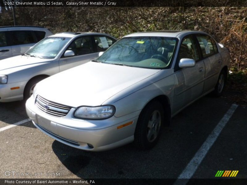 Galaxy Silver Metallic / Gray 2002 Chevrolet Malibu LS Sedan