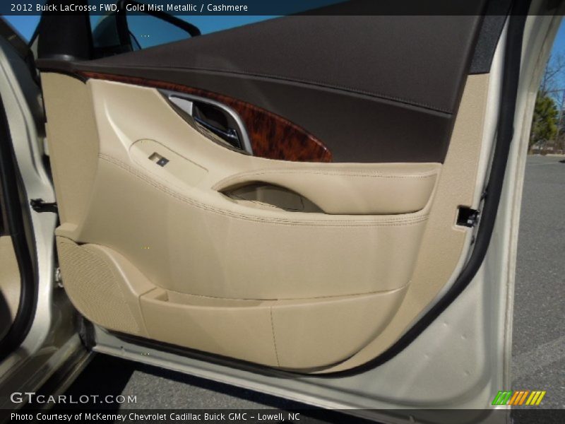 Gold Mist Metallic / Cashmere 2012 Buick LaCrosse FWD