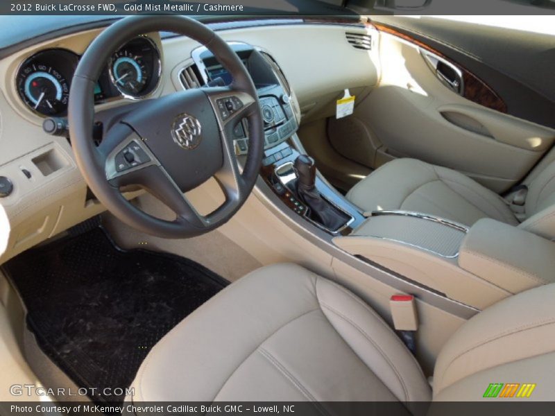 Gold Mist Metallic / Cashmere 2012 Buick LaCrosse FWD