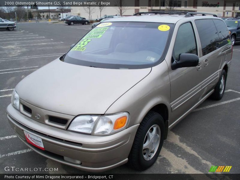 Sand Beige Metallic / Beige 2000 Oldsmobile Silhouette GLS