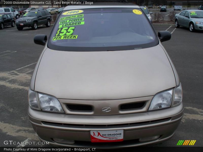 Sand Beige Metallic / Beige 2000 Oldsmobile Silhouette GLS
