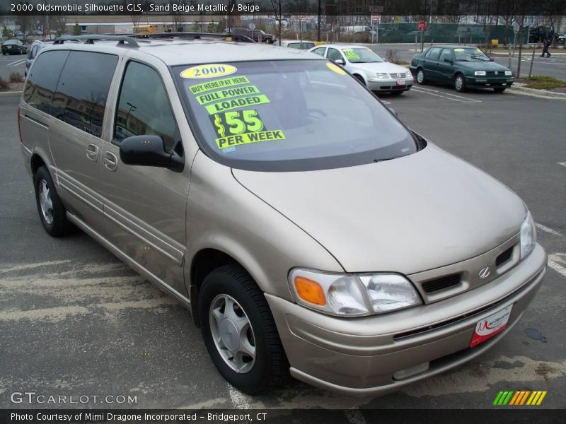 Sand Beige Metallic / Beige 2000 Oldsmobile Silhouette GLS