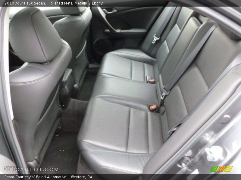 Polished Metal Metallic / Ebony 2010 Acura TSX Sedan