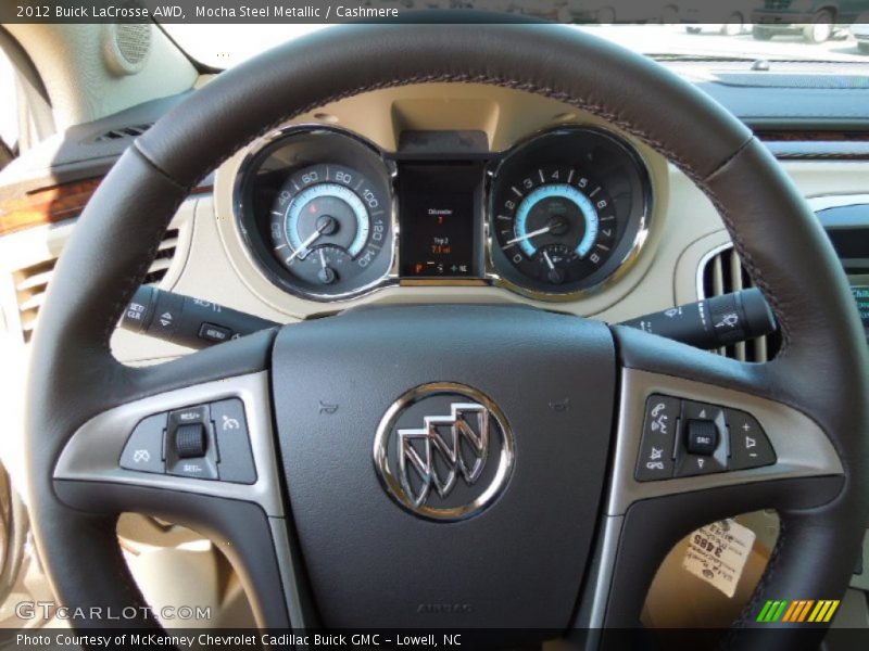 Mocha Steel Metallic / Cashmere 2012 Buick LaCrosse AWD