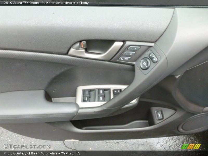 Polished Metal Metallic / Ebony 2010 Acura TSX Sedan