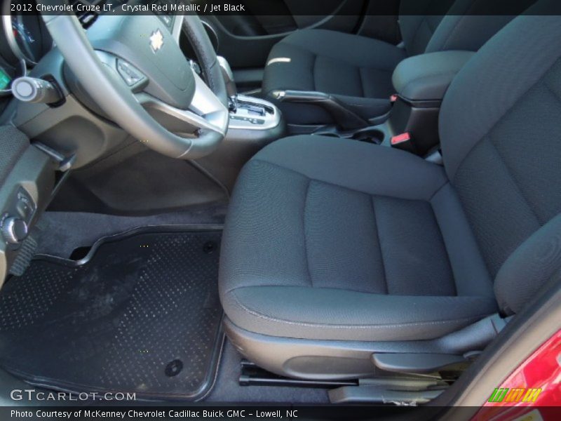 Crystal Red Metallic / Jet Black 2012 Chevrolet Cruze LT