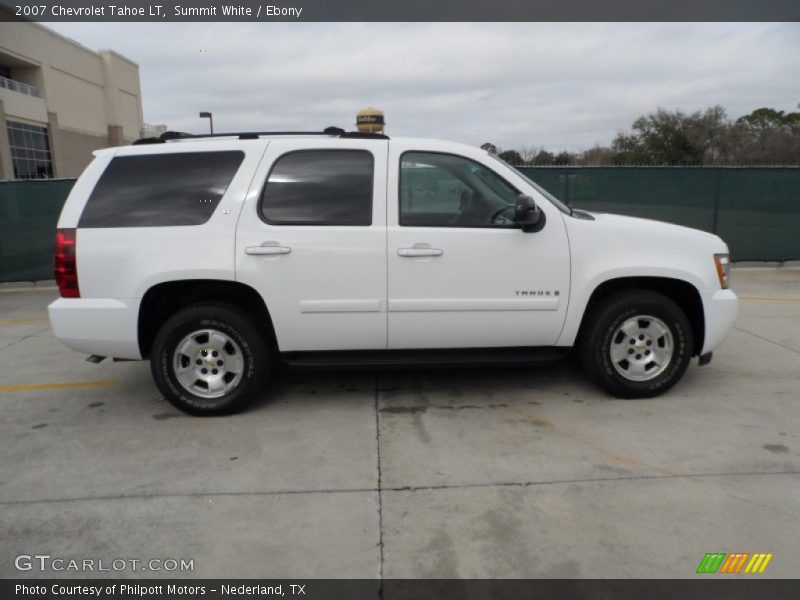 Summit White / Ebony 2007 Chevrolet Tahoe LT