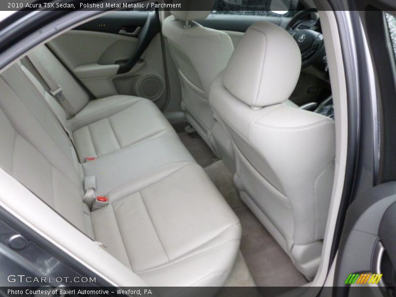 Polished Metal Metallic / Parchment 2010 Acura TSX Sedan