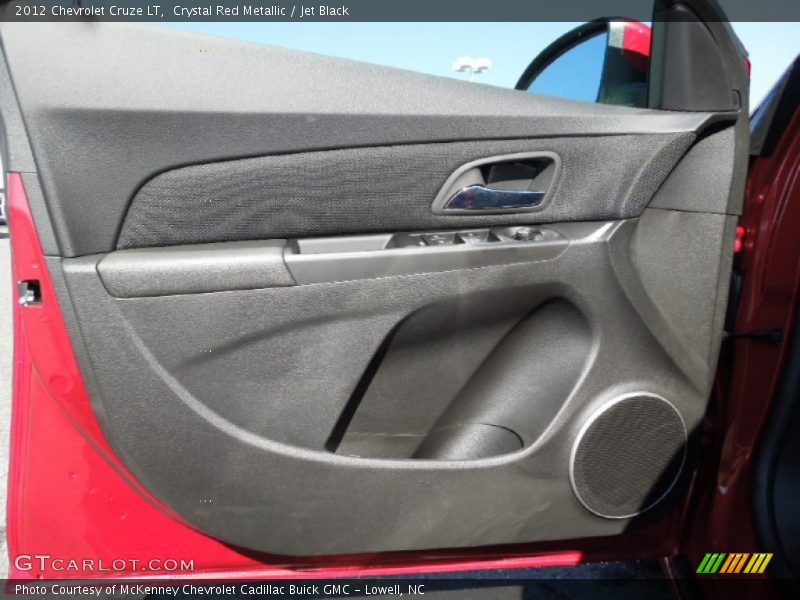Crystal Red Metallic / Jet Black 2012 Chevrolet Cruze LT