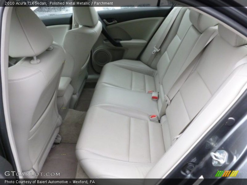 Polished Metal Metallic / Parchment 2010 Acura TSX Sedan