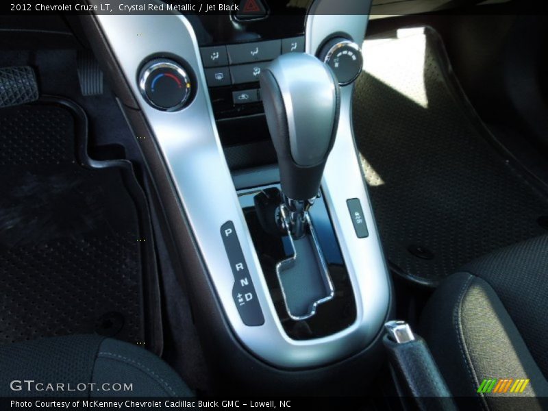Crystal Red Metallic / Jet Black 2012 Chevrolet Cruze LT
