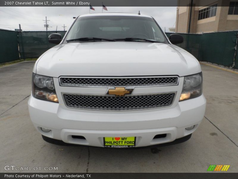 Summit White / Ebony 2007 Chevrolet Tahoe LT