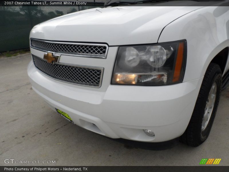 Summit White / Ebony 2007 Chevrolet Tahoe LT