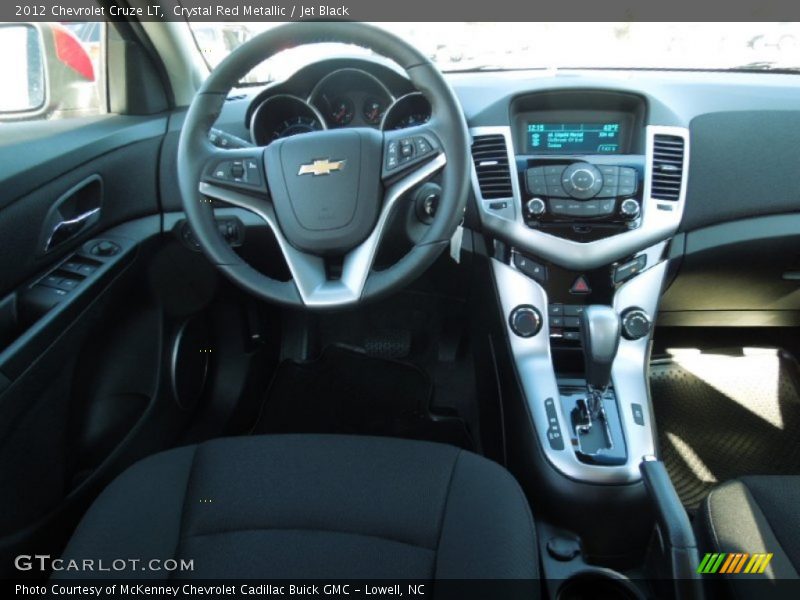 Crystal Red Metallic / Jet Black 2012 Chevrolet Cruze LT