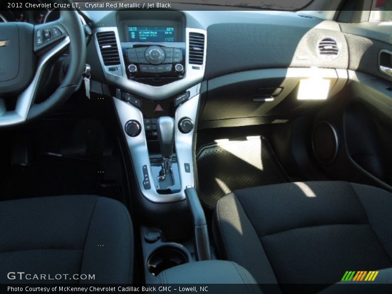 Crystal Red Metallic / Jet Black 2012 Chevrolet Cruze LT