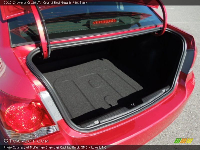 Crystal Red Metallic / Jet Black 2012 Chevrolet Cruze LT
