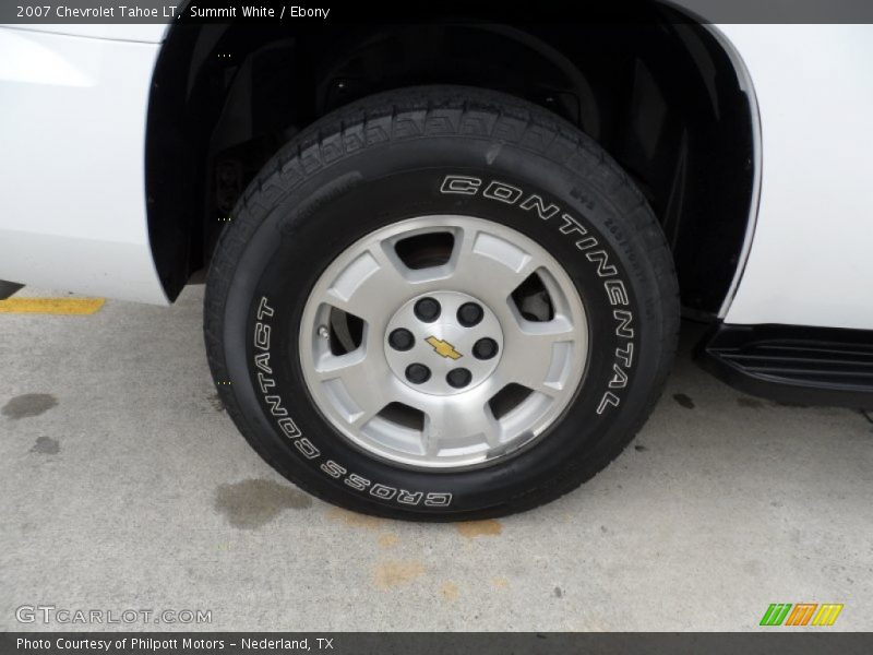 Summit White / Ebony 2007 Chevrolet Tahoe LT