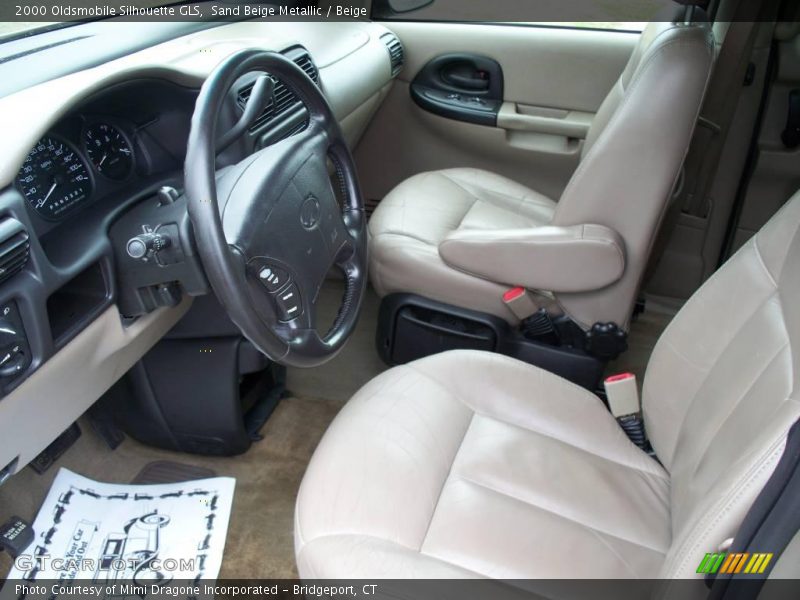 Sand Beige Metallic / Beige 2000 Oldsmobile Silhouette GLS