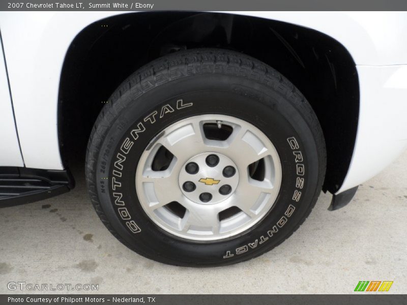 Summit White / Ebony 2007 Chevrolet Tahoe LT
