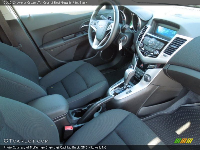 Crystal Red Metallic / Jet Black 2012 Chevrolet Cruze LT