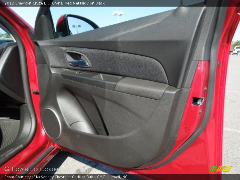 Crystal Red Metallic / Jet Black 2012 Chevrolet Cruze LT