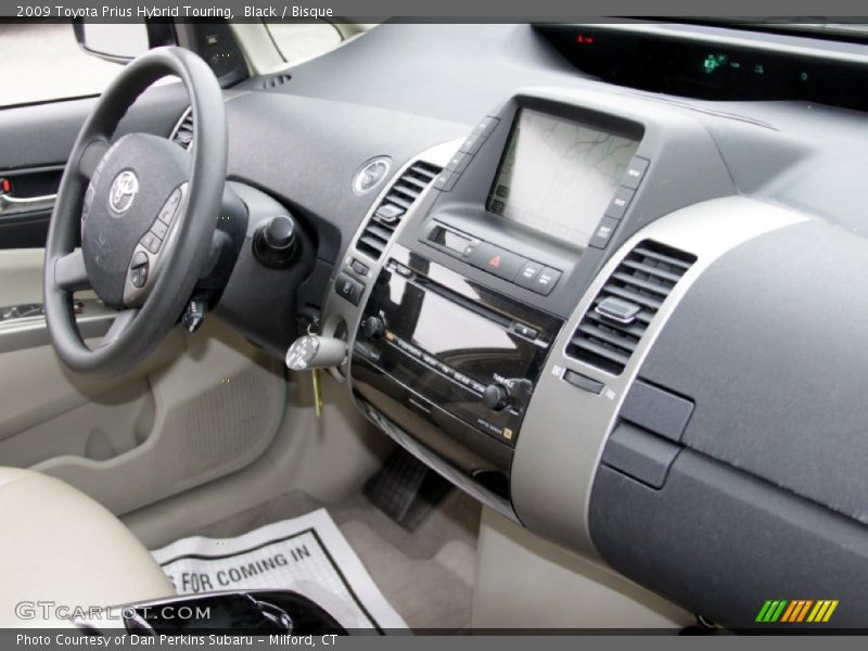 Black / Bisque 2009 Toyota Prius Hybrid Touring