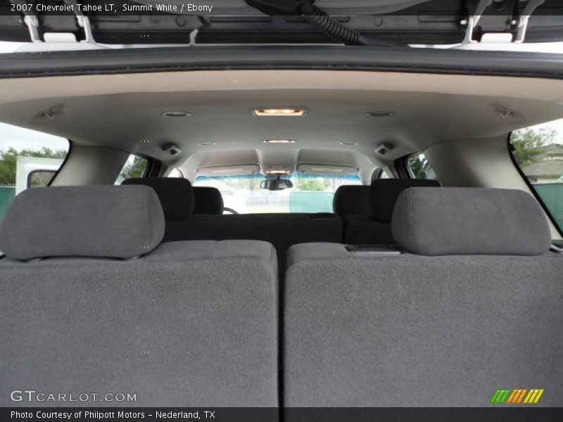 Summit White / Ebony 2007 Chevrolet Tahoe LT