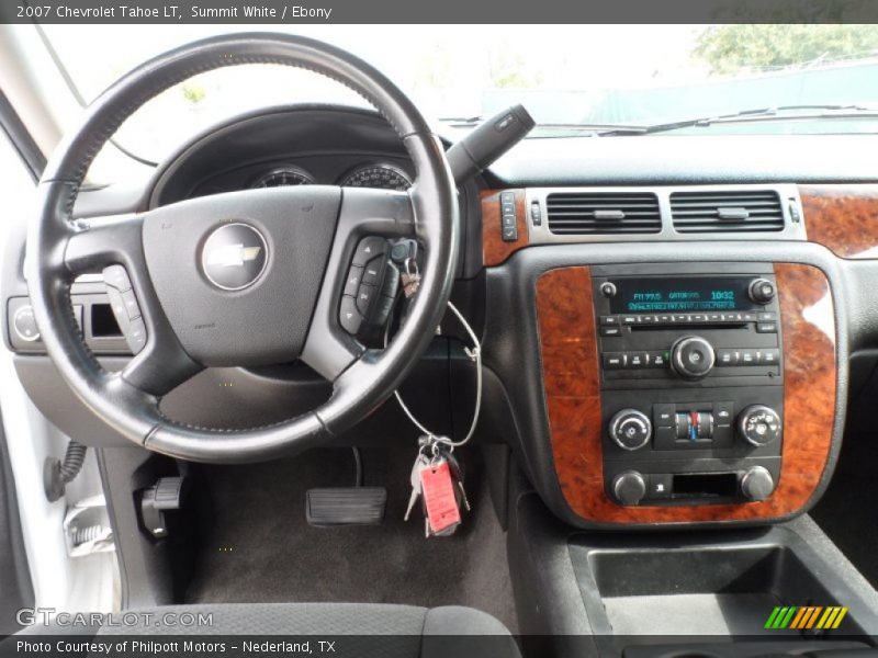 Summit White / Ebony 2007 Chevrolet Tahoe LT