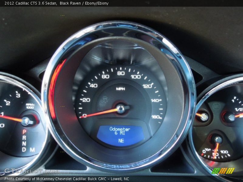 Black Raven / Ebony/Ebony 2012 Cadillac CTS 3.6 Sedan