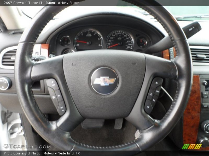 Summit White / Ebony 2007 Chevrolet Tahoe LT
