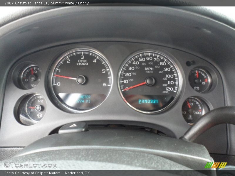 Summit White / Ebony 2007 Chevrolet Tahoe LT