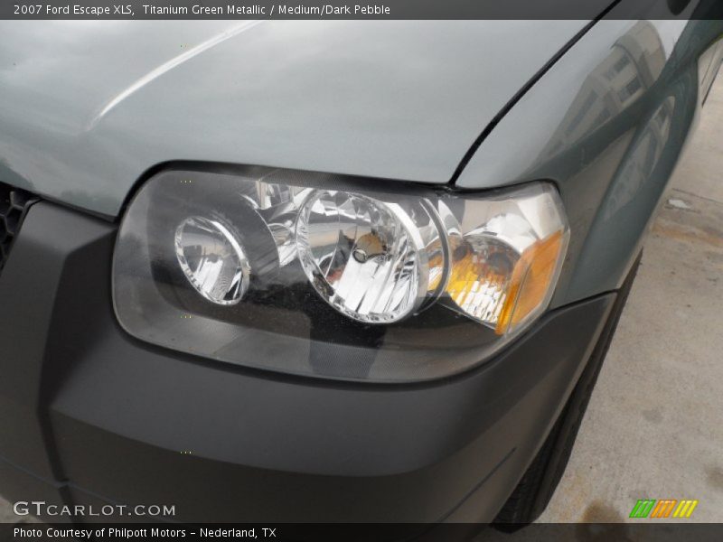 Titanium Green Metallic / Medium/Dark Pebble 2007 Ford Escape XLS