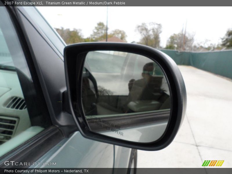 Titanium Green Metallic / Medium/Dark Pebble 2007 Ford Escape XLS