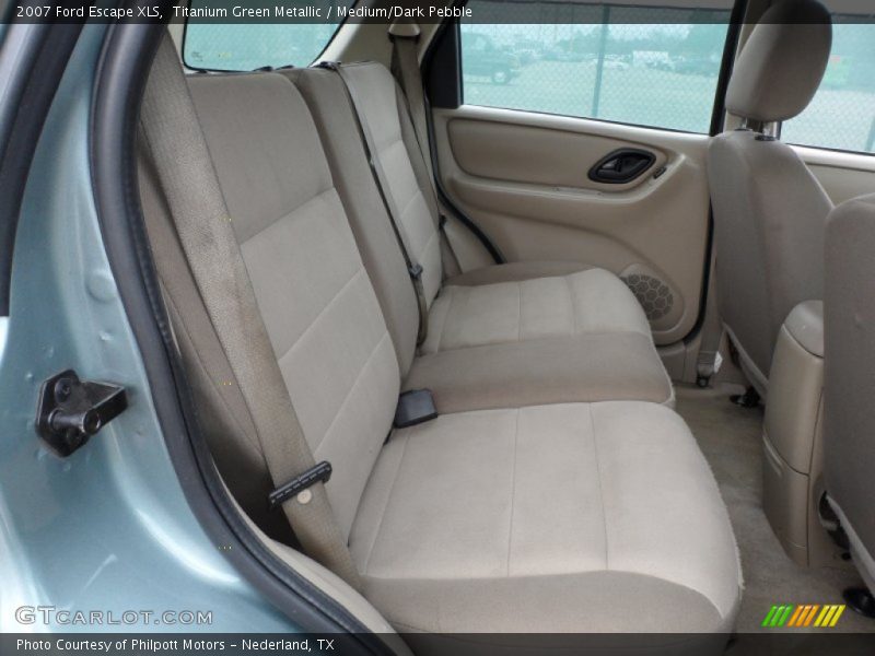 Titanium Green Metallic / Medium/Dark Pebble 2007 Ford Escape XLS