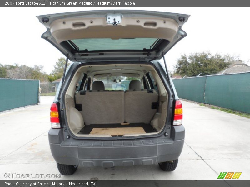 Titanium Green Metallic / Medium/Dark Pebble 2007 Ford Escape XLS
