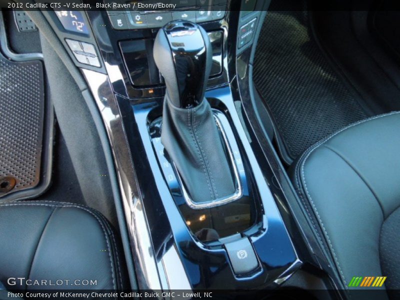 Black Raven / Ebony/Ebony 2012 Cadillac CTS -V Sedan