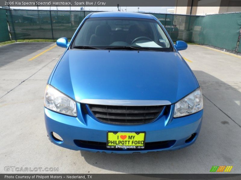 Spark Blue / Gray 2006 Kia Spectra Spectra5 Hatchback