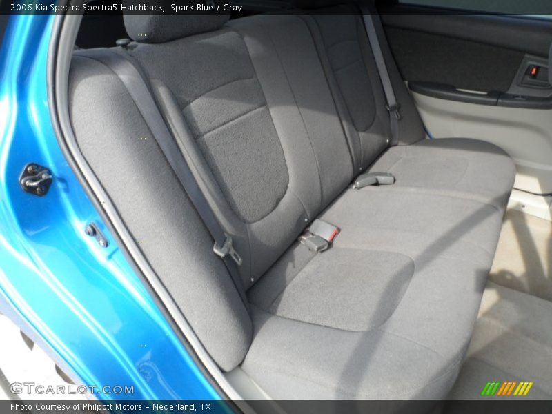 Spark Blue / Gray 2006 Kia Spectra Spectra5 Hatchback