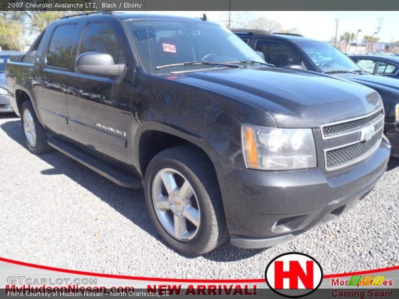 Black / Ebony 2007 Chevrolet Avalanche LTZ
