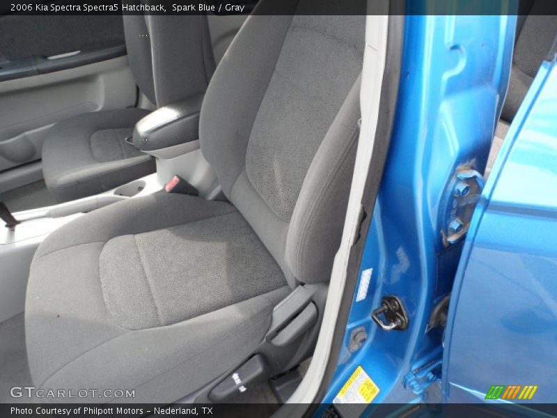 Spark Blue / Gray 2006 Kia Spectra Spectra5 Hatchback