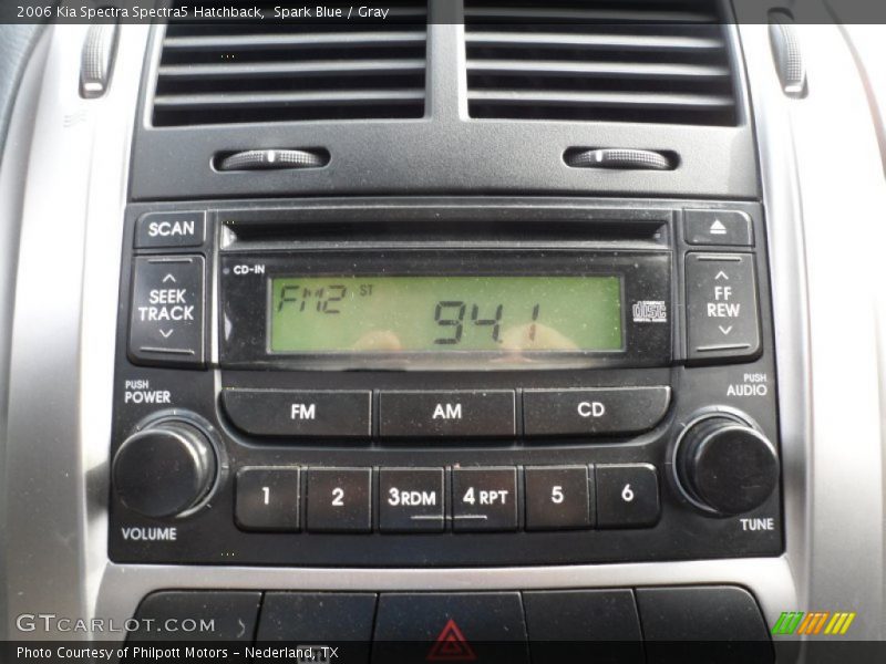 Audio System of 2006 Spectra Spectra5 Hatchback