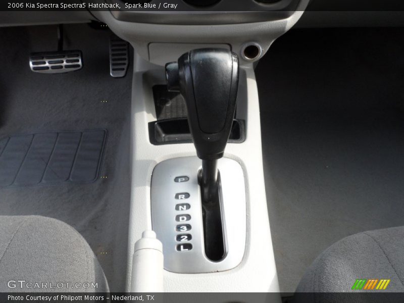  2006 Spectra Spectra5 Hatchback 4 Speed Automatic Shifter