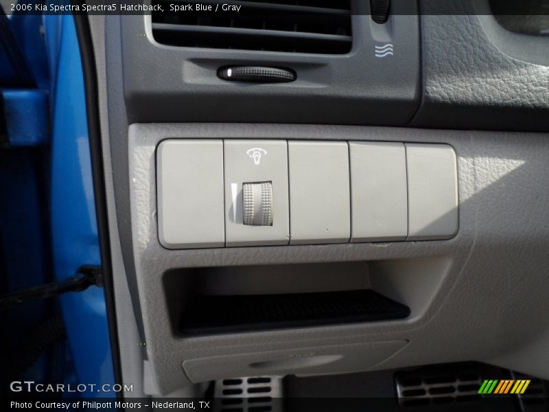 Spark Blue / Gray 2006 Kia Spectra Spectra5 Hatchback