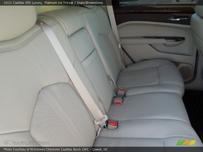 Platinum Ice Tricoat / Shale/Brownstone 2012 Cadillac SRX Luxury