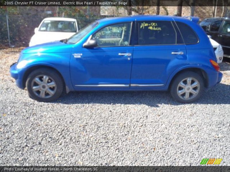 Electric Blue Pearl / Taupe/Pearl Beige 2005 Chrysler PT Cruiser Limited