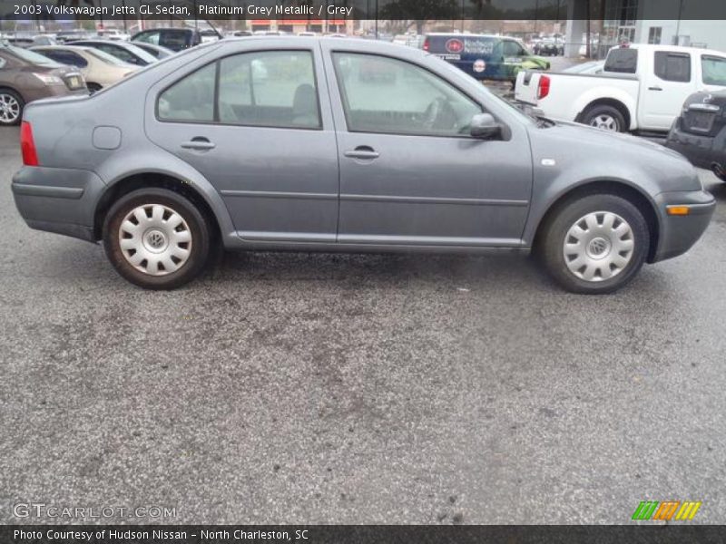 Platinum Grey Metallic / Grey 2003 Volkswagen Jetta GL Sedan