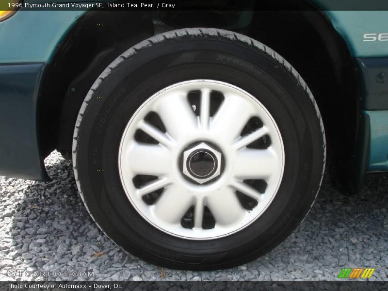 Island Teal Pearl / Gray 1996 Plymouth Grand Voyager SE