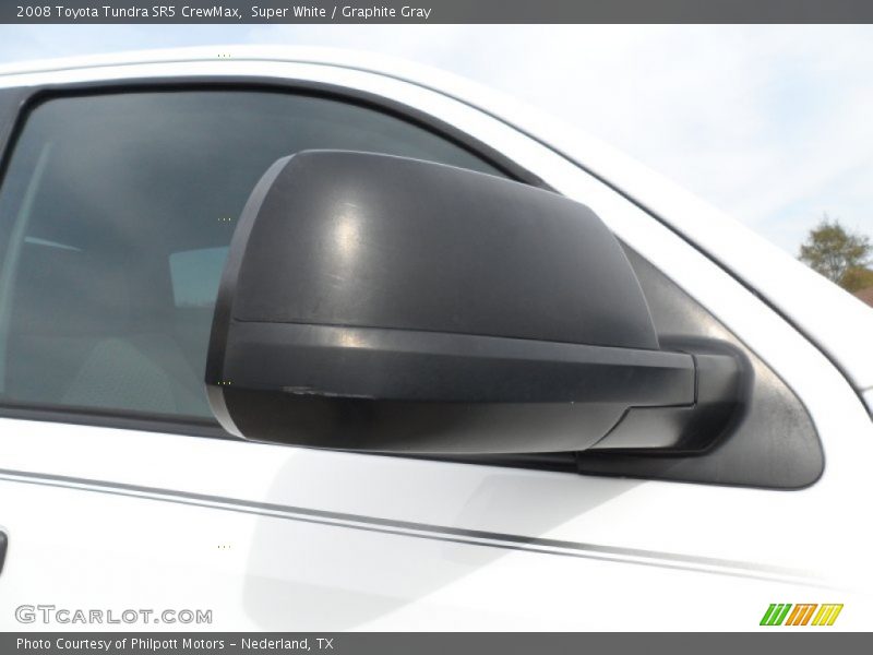 Super White / Graphite Gray 2008 Toyota Tundra SR5 CrewMax