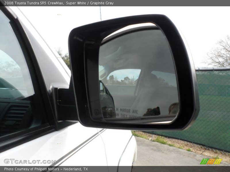 Super White / Graphite Gray 2008 Toyota Tundra SR5 CrewMax
